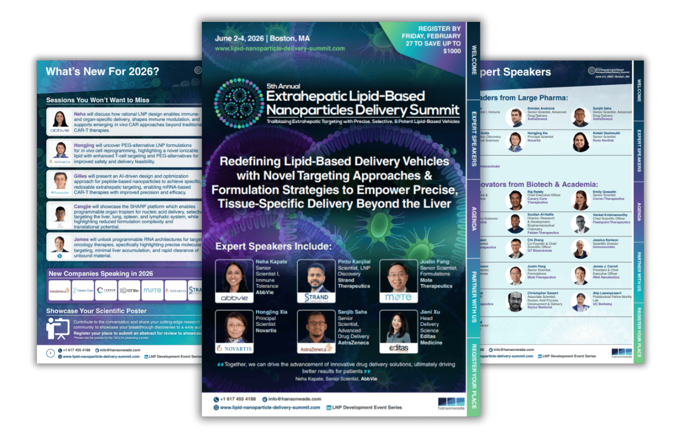 Brochure Preview - 5th Extra-Hepatic Lipid-Based Nanoparticles Delivery Summit 2026