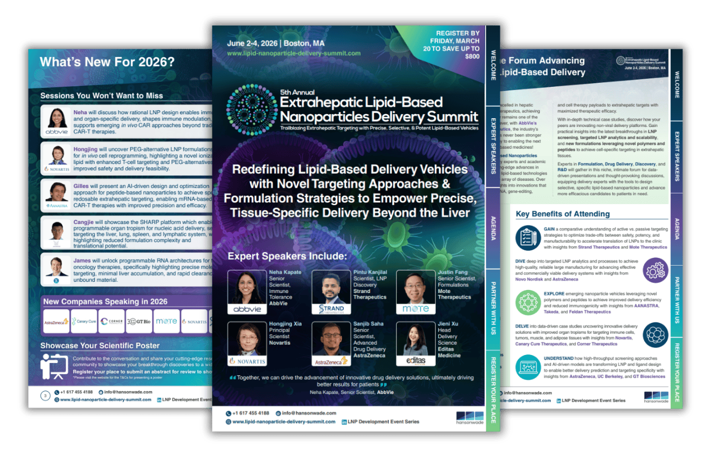 Brochure Preview - 5th Extra-Hepatic Lipid-Based Nanoparticles Delivery Summit 2026