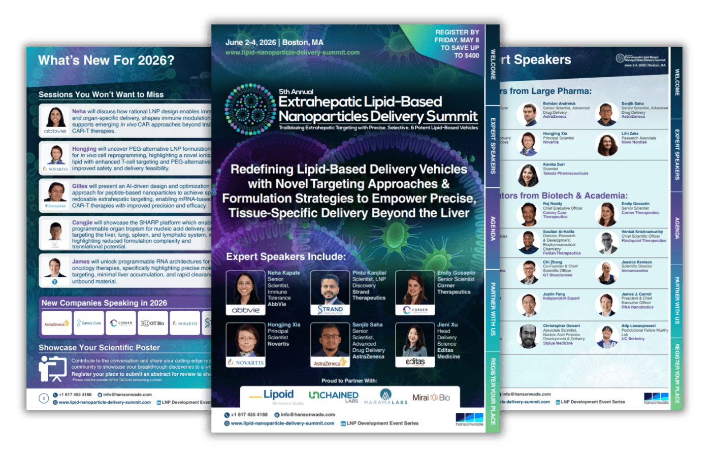 Brochure Preview - 5th Extra-Hepatic Lipid-Based Nanoparticles Delivery Summit 2026