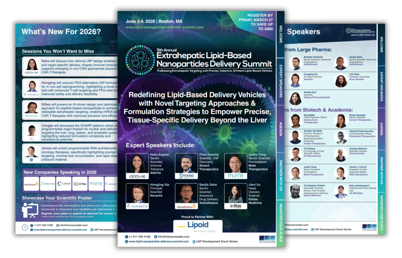 Brochure Preview - 5th Extra-Hepatic Lipid-Based Nanoparticles Delivery Summit 2026